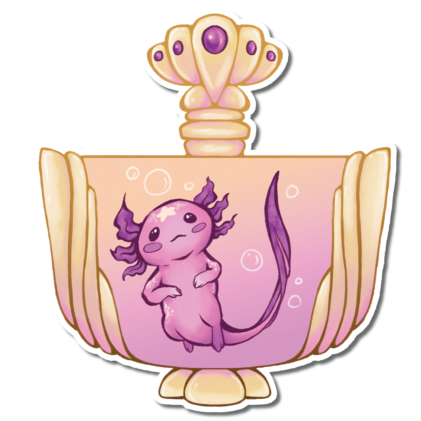 Sticker: 3" Critter Bottles