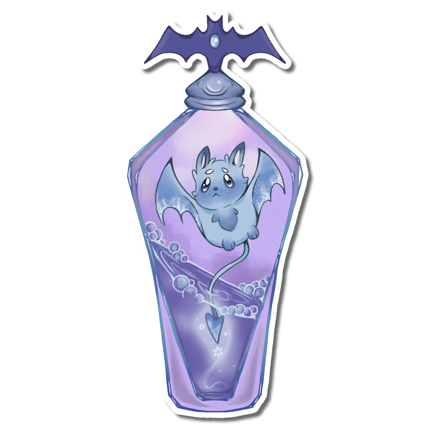 Sticker: 3" Critter Bottles