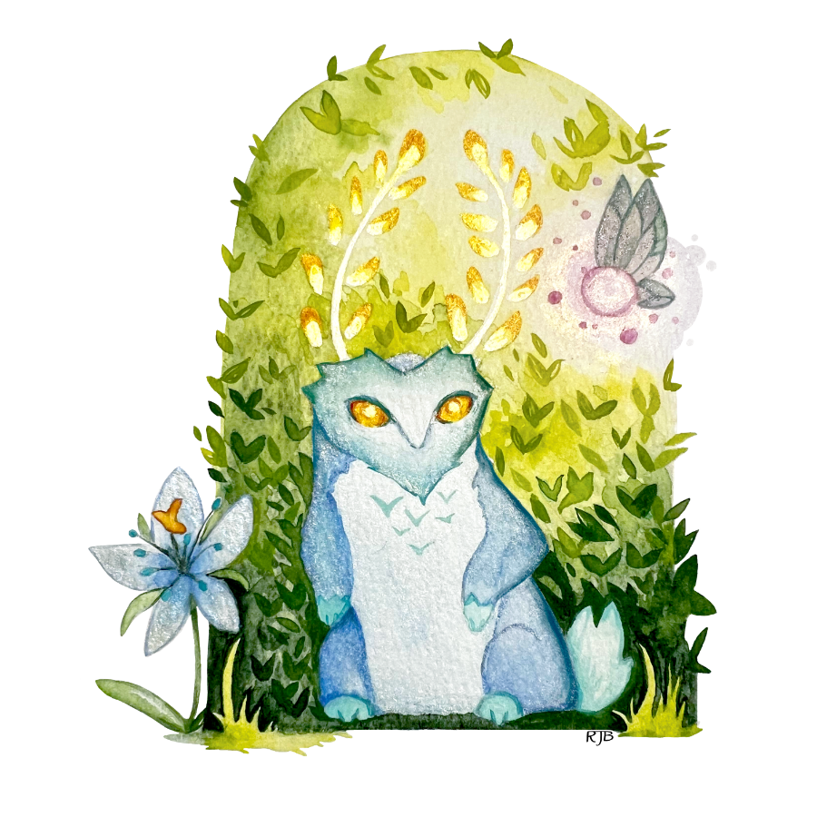 Linen Blue Bunny