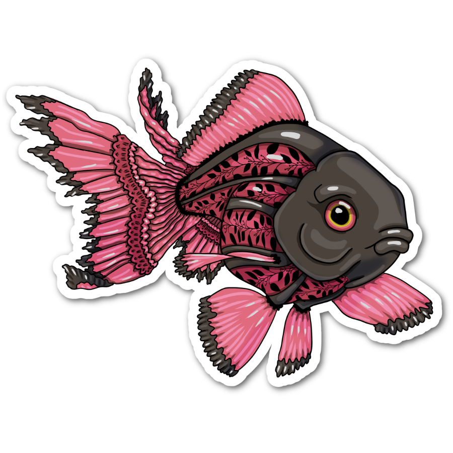 Bundle Burlesque Goldfish Stickers And Print