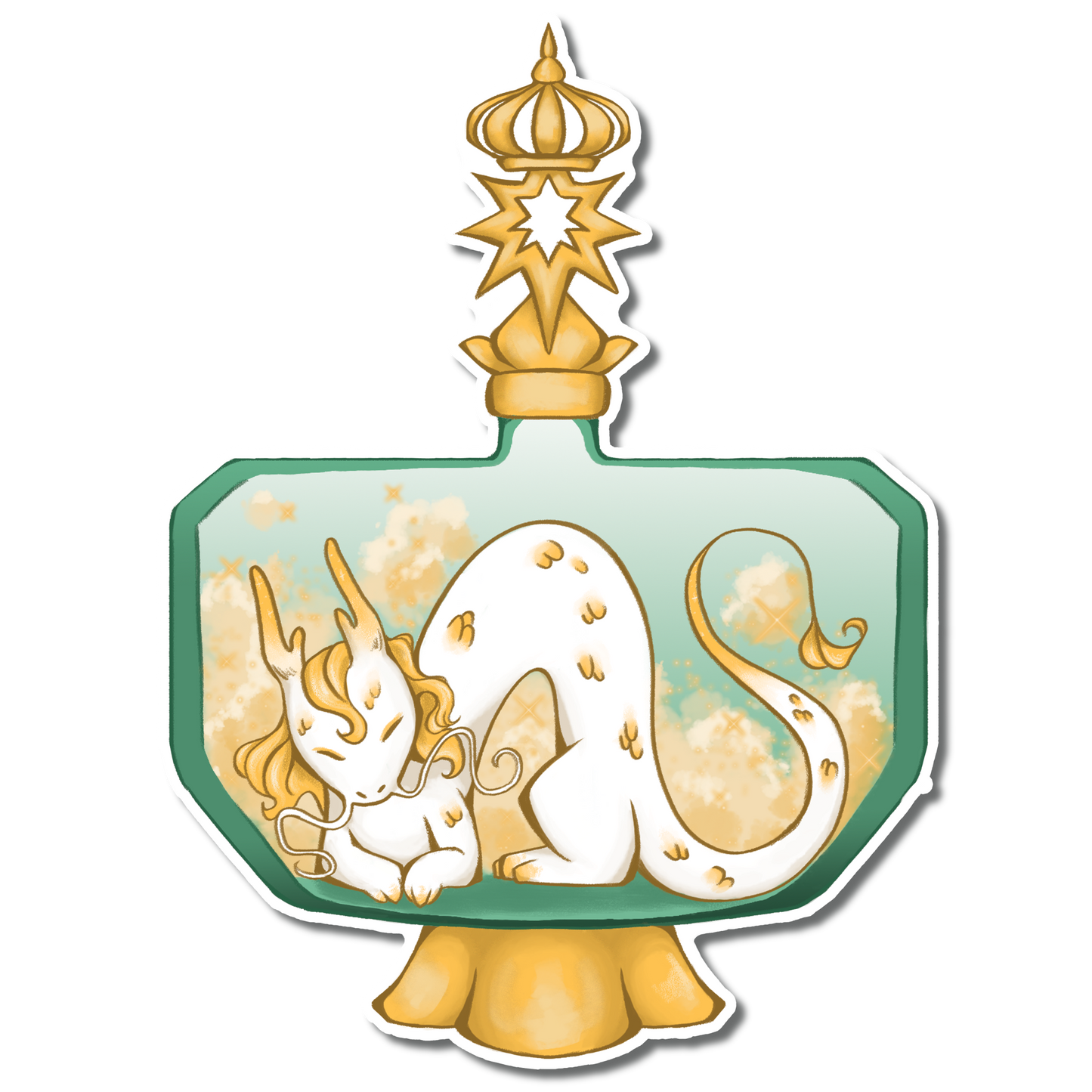 Sticker: 3" Critter Bottles