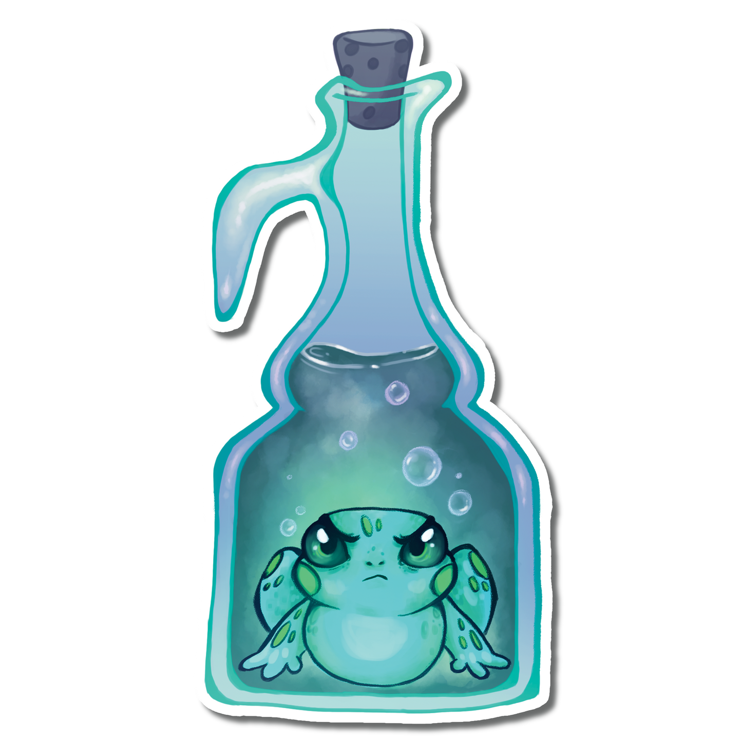 Sticker: 3" Critter Bottles