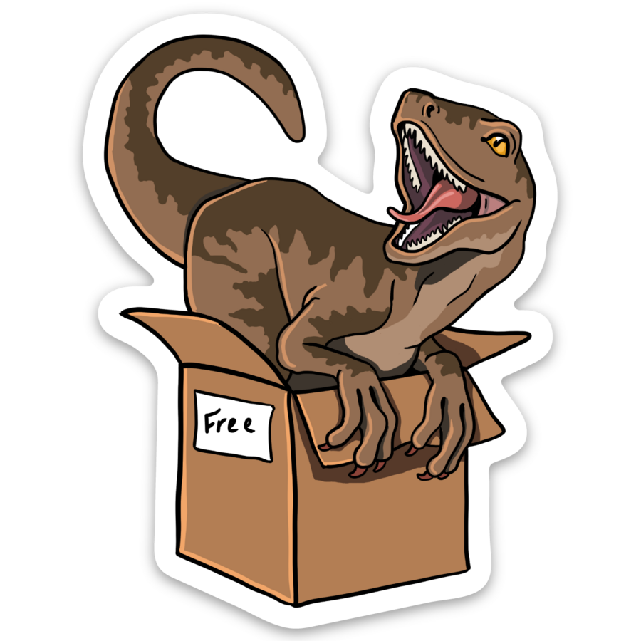 Sticker Free Raptor 3"