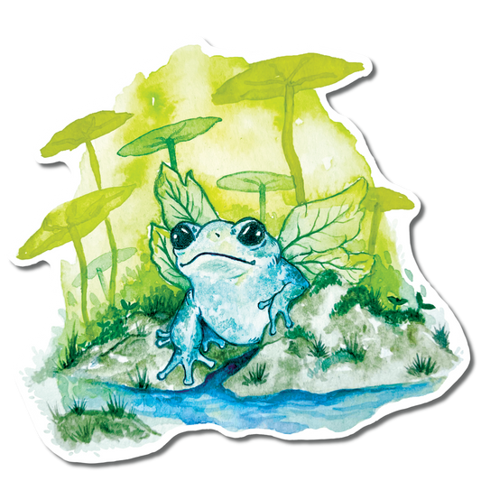 Sticker Frog Fairy 3"