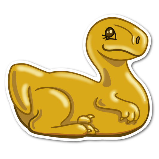 Sticker Ducky Raptor 3"