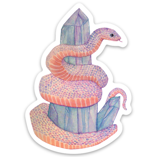 Sticker Crystal Snake 3"