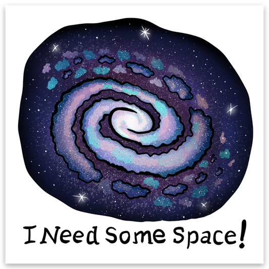 Sticker I Need Some Space 3"