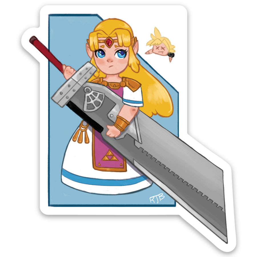 Sticker Princess 3"