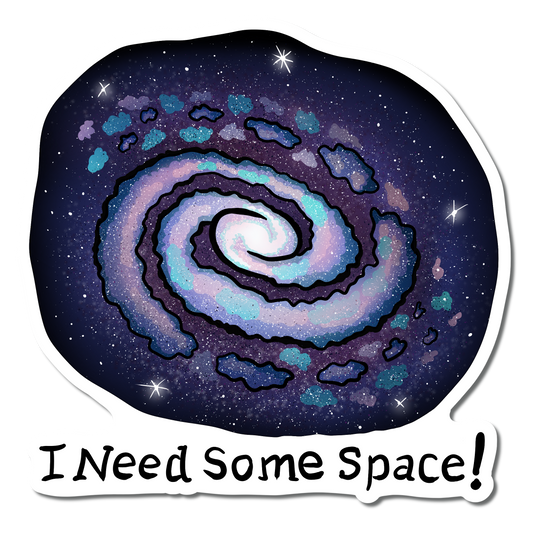 Sticker I Need Some Space 3"